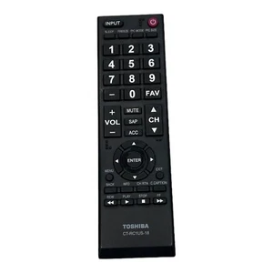 Mando a distancia original para TV Toshiba CT-RC1US-18 probado y funcionando - Imagen 1 de 6