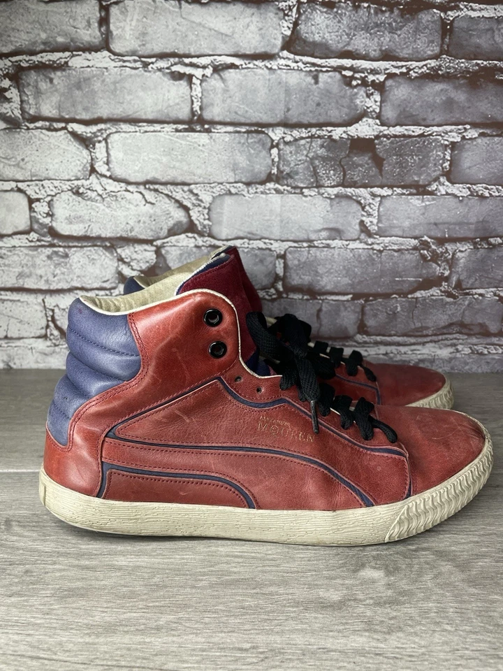 Puma The Alexander Mcqueen Street Climb Red Blue Sneakers Shoes Men Sz 43EU/10US - Image 1 of 4
