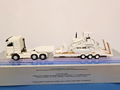 OLD CARS  Scania 3 assi pianale Cometto e Fiat Allis FL20 1/43  ( Rarità) - Immagine 1 di 4