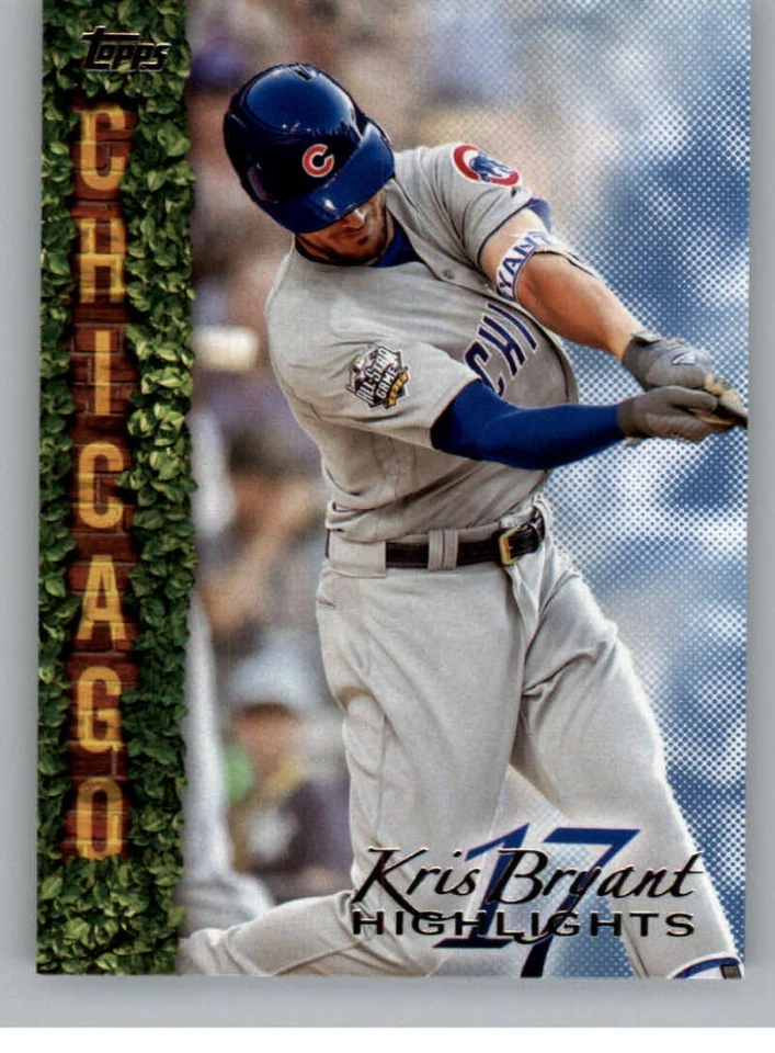 2018 Topps Kris Bryant Highlights Base or Parallels MLB Baseball Pick From List - Image 1 of 1