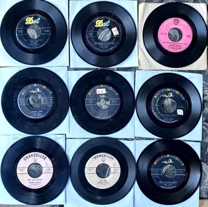 TEEN IDOL 45 LOT (1950s): PAUL ANKA Kookie Byrnes FRANKIE AVALON Pat Boone - Picture 1 of 5