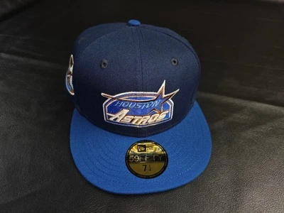 Houston Astros The Blues New Era Fitted 8 Lids Brown 35 Great Years Patch 🎶 - Image 1 of 4