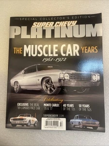 SUPER CHEVY PLATINUM 2012 ANNUAL - THE MUSCLE CAR YEARS 1961-1972 - Picture 1 of 3