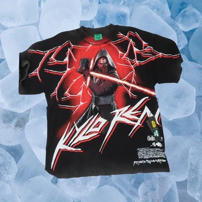 Civil Regime x Star Wars Kylo Ren Oversized Tee - Black - Size Large - Image 1 of 4