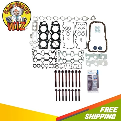 Juego de culata de motor con kit de pernos de cabeza para 88-98 Mazda 929 MPV 3,0 L SOHC Foto 1 de 4