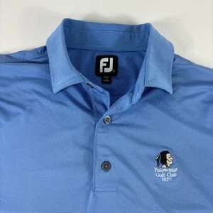 Camisa Polo FootJoy Para Hombres Grande Azul Rendimiento Potowomut Club de Golf - Imagen 1 de 11