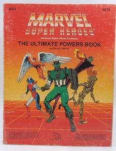 Marvel Super Heroes RPG The Ultimate Powers Book David E Martin ORIGINAL - Picture 1 of 1