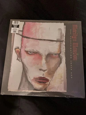 Mint Marilyn Manson 'One Assassination Under God' Black Ghostly LP #/2000 Amazon - Image 1 of 2
