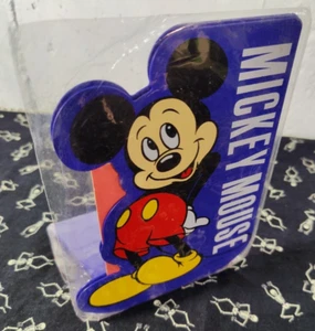 Mickey Mouse Metal Bookends Vintage Made in Taiwan Rare Disney Gift - Picture 1 of 7