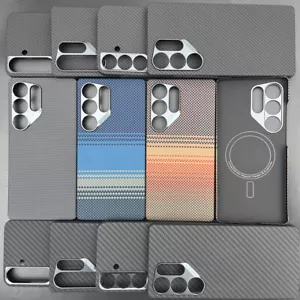 Original Aramid Carbon Fiber Case Thin for Samsung Galaxy S25 Ultra/S25/S25+ - Picture 1 of 148