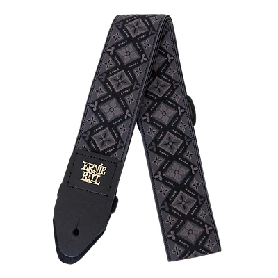Ремешок для гитары Ernie Ball Regal черный жаккардовый 4093 новый - Изображение 1 из 2