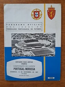 PORTUGAL V NORWAY 1967 INTERNATIONAL - Picture 1 of 1