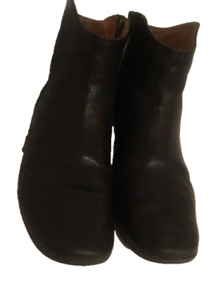 Isabel Marant Talla 38/US 8 Negro Cuero Grueso Botines Festival# 053 Foto 1 de 4