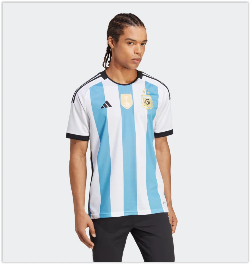 Adidas Argentina 2022 Winners Home Soccer Jersey IB3597 XXL