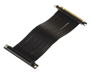 PCI EXPRESS 16x Riser - PCIe 3.0 3.1 4.0 - isoliert - 90° Anschluss - Bild 1 von 3
