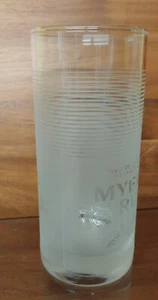 Myers's Rum Glass Highball  Cocktail Vintage Promotional Myers Rum Barware - Picture 1 of 6