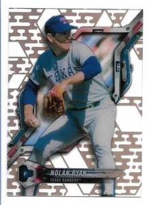 Nolan Ryan 2018 Topps High Tek Pattern 3 Diamond Grid #HT-NR Texas Rangers - Bild 1 von 2
