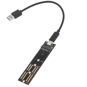 M.2 NVME to USB 3.1 Hard Drive Adapter Card with TypeC to USB 3.0 Cable - Afbeelding 1 van 8