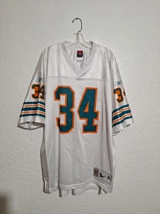VTG Gridiron Classics Reebok Miami Dolphins Ricky Williams THROWBACK Jersey XL - Picture 1 of 14