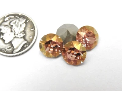 Diamantes de imitación Morning Rose F (29ss y 39ss) Preciosa Máxima Chaton Foto 1 de 3