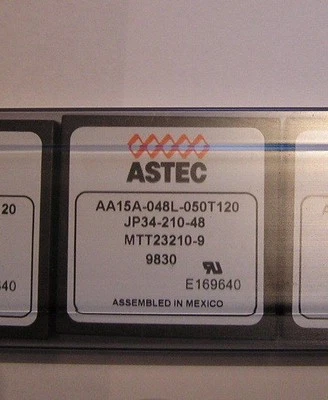 Converter DC/DC ASTEC AA15A-048L-050T120 REGULATED 48V POWER MODULES 15W 2X2 NEW - Image 1 of 4