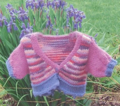 Princess Sweater - Alpaca Yarn Company Knitting Pattern PT-111 - Child 1-6 - Image 1 of 3