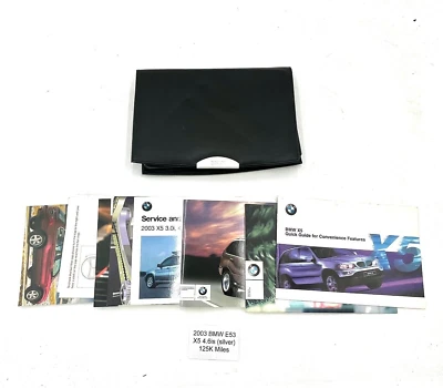 Руководство пользователя 2003 BMW X5 E53 X5 3.0i 4.4i 4.6is X5 книга оператора владельца - Изображение 1 из 4