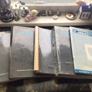 Mercedes Benz Chassis Body Service Repair Shop Manuals 1981-1993 5 Books - Bild 1 von 24