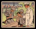 1941 R157 Gum Oncle Sam Home Defense #107 corps médical GD *e1