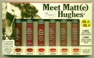 ¡Mini lápices labiales de larga duración TheBalm Meet Matt(e) Hughes Vol 4-6! ¡Limitados!¡! - Imagen 1 de 1