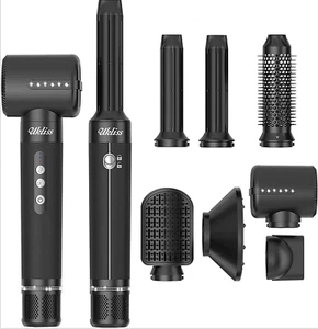 UKLISS 7 in 1 Haartrocknerbürste mit Diamanten - High Speed Air Styler Tool - Bild 1 von 4