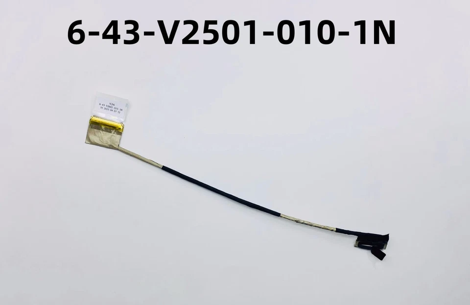 原装适用于 CLEVO V250RND V2501 EDP 电缆 6-43-V2501-010-1N — 第 1/1 张图片