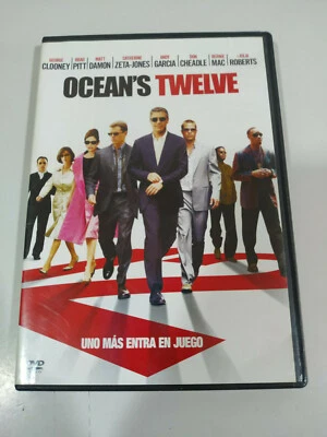 Ocean's Twelve George Clooney Brad Pitt - DVD + Extras Spanish English - AM - Image 1 of 4