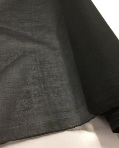 4 METRES : BLACK SHAPEWELL WOVEN SEW-ON INTERFACING : MEDIUM WEIGHT - Foto 1 di 4