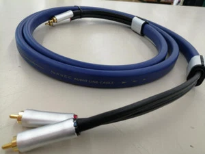 LUXMAN JPC-15000 ULTIMATE FLAGSHIP LINE CABLES RCA 1.3M JAPAN  - Picture 1 of 5