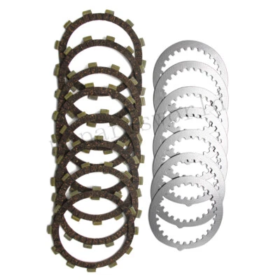 Kit de placa de acero disco de fricción de embrague para Yamaha XJ600 XS500B FZ600 YX600 radian Foto 1 de 4