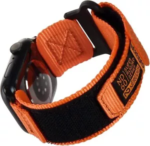 Rugged Apple Watch Band Nylon Sports Strap Woven iWatch Ultra SE 9 8 7 6 5 4 3 2 - Picture 1 of 20