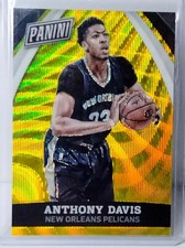 2015 Anthony Davis PANINI NATIONAL VIP GOLD WAVE /15 SSP RARE