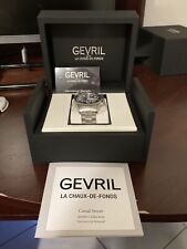 Gevril Men's 46600B Canal Street Swiss Automatic Sellita SW200 Diver Steel Watch
