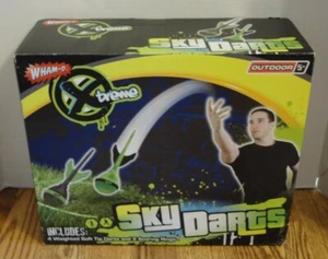 NEW Wham-O Xtreme SKY DARTS Soft Tip Darts Lawn Darts OUTDOOR toy GAME! - Picture 1 of 3
