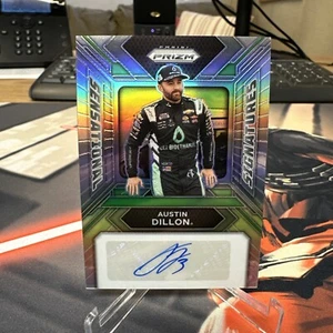 2024 Panini Prizm NASCAR Austin Dillon Sensational Signatures Silver Prizm Auto - Picture 1 of 2