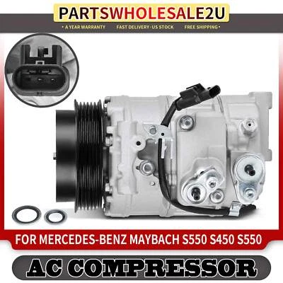 Nuevo compresor de aire acondicionado para Mercedes-Benz S63 AMG 2016-2017 Maybach S550 2017 S450 Foto 1 de 4