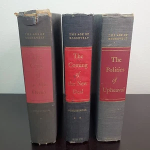 The Age of Roosevelt Complete Set New Deal by Arthur Schlesinger, Jr. 1957 - Picture 1 of 17
