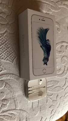iphone 6s, Silver, 32GB + cuffie Apple con filo - Immagine 1 di 4