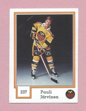 1990-91 Swedish Semic Elitserien #237 Pauli Jarvinen Lulea HF