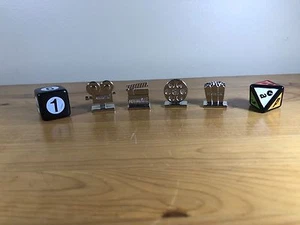 Scene It The DVD Game Replacement Token Mover Pieces And Dice Parts - Picture 1 of 1