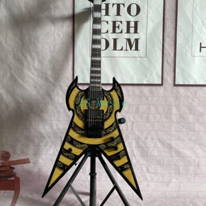 Warhammer Norse Zakk Wylde Electric Guitar HH Pickups Black Hardware FR Bridge - Picture 1 of 7