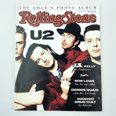 Rolling Stone Australia Magazine Issue 436 October 1989 U2 Paul Kelly - Image 1 of 4