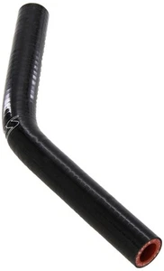 HTSEC45-062-BLK Silicone Alta Temperatura 4 Strati Rinforzato 45 Gradi Gomito Co... - Foto 1 di 1