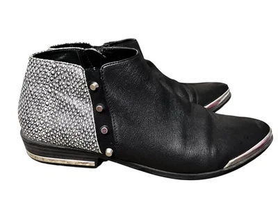 Women’s Fergie Black High Fashion Bootie Boots Size 10 - Image 1 of 4